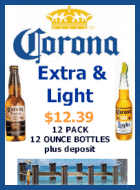 Corona Extra and Light Beer