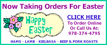 Now Taking Orders For Easter