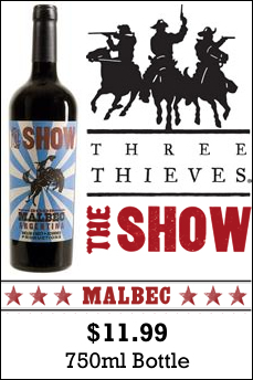 Three Thieves The Show Malbec